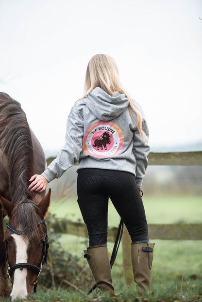 TF Equine x Chester's Fan Club Grey Hoodie Preorder 💖✨